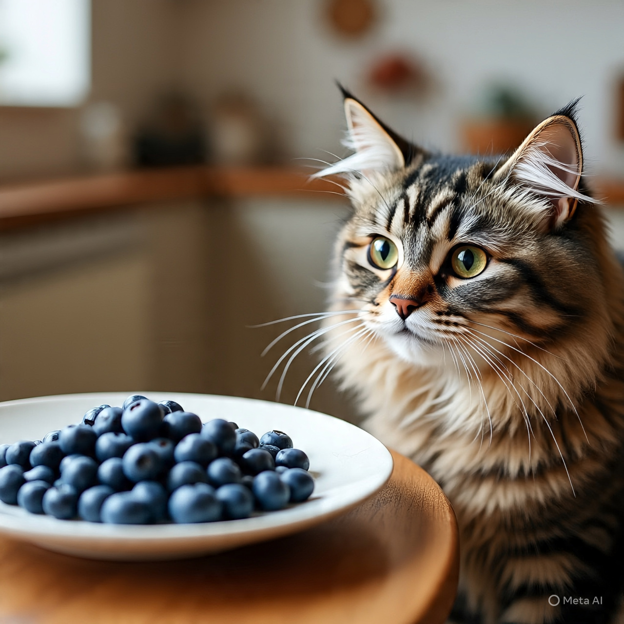 can cat eat blueberry